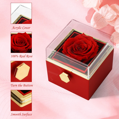 LumiEternal™ Rose Box - W/ LoveKnight Necklace